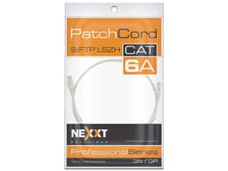 Cable de red Nexxt Solutions RJ-45 (M-M) Cat6a S/FTP, de 0.9m. Color gris. - imagen 2