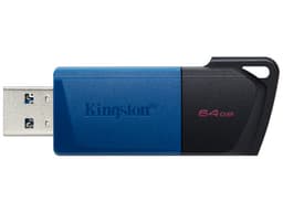 Unidad Flash USB 3.2 Kingston DataTraveler Exodia M de 64GB. Color Negro, Azul. - imagen 3