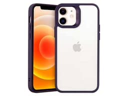 Funda ESR Hybrid Case para iPhone 12 Mini. Transparente con borde negro. - imagen 1