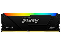 Memoria DIMM Kingston Fury Beast RGB, DDR4 PC4-25600, (3200MHz), CL16, 8GB. - imagen 2