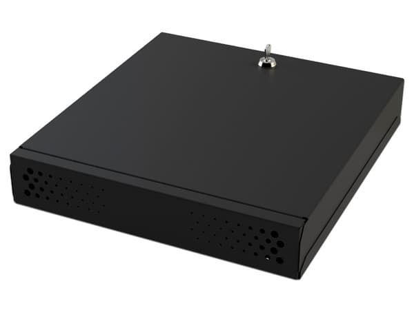 Gabinete Metálico de Seguridad Epcom GABVID1R3, para DVR y NVR.