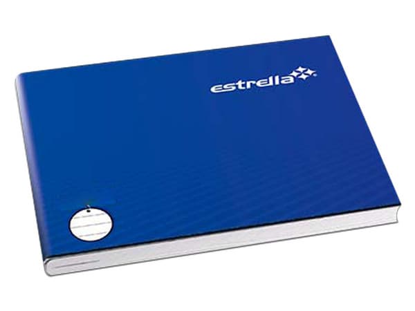 Cuaderno Estrella de 50 Hojas, Raya, Tipo Italiano, Engrapado.