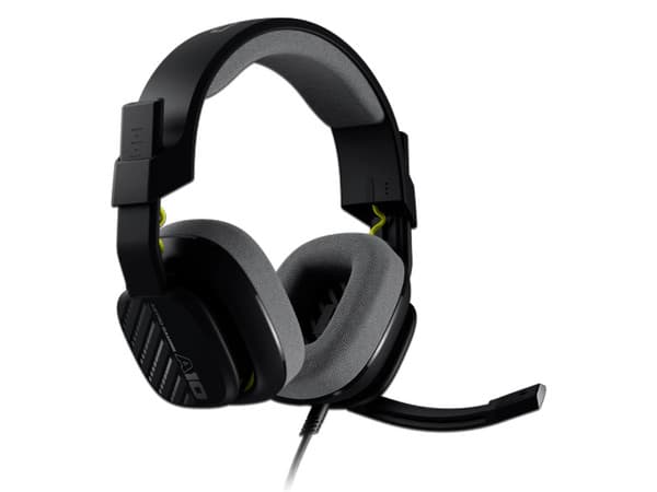 Audífonos Gamer Logitech con micrófono Astro A10, 3.5mm, Optimizado para PlayStation. Color Negro.