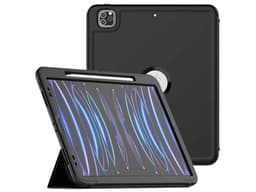 Funda Protectora TEKKU Flip para iPad Pro de 12.9", Color Negro. - imagen 3