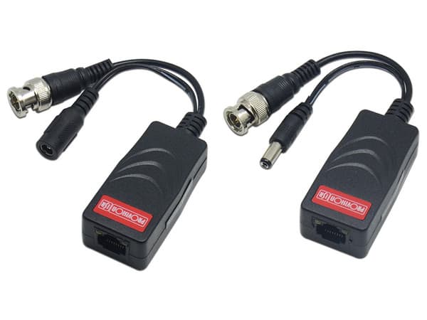 Transceptor de potencia y vídeo pasivo Provision-ISR de 5 megapíxeles HD de un canal.