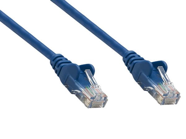 Cable Patch Intellinet Cat5e UTP, 3m. Color Azul.