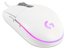 Mouse Gamer Logitech G203 RGB LIGHTSYNC, Hasta 8,000 dpi, Iluminación RGB, 6 botones, USB, Color Blanco. - imagen 1