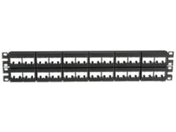 Panel de Parcheo Modular Panduit CPP48WBLY, 48 Puertos, 2U, Color Negro. - imagen 2