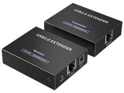 Kit Extensor USB 2.0 Epcom T150USB de 4 puertos para distancias de hasta 150m, ideal para Cámaras WEB, Impresoras, Escáner, Memorias, Mouse, etc. - imagen 1