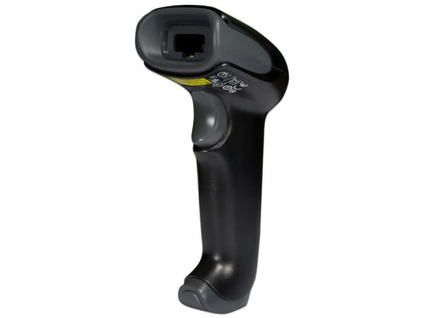 Lector de Código de Barras Honeywell Voyager 1250g, 1D, Incluye cable USB y Base.