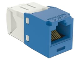 Conector Jack Panduit CJ688TGBU, RJ45, Cat6. Color Azul. - imagen 1