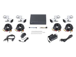 Kit de Videovigilancia HiLook HL28LQKITS-M(B), Incluye 4 Cámaras tipo Bala de 2MP (1920 x 1080), DVR de 8 Canales 720p, Fuente de Poder y 4 Cables siamés para video y alimentación. - imagen 2