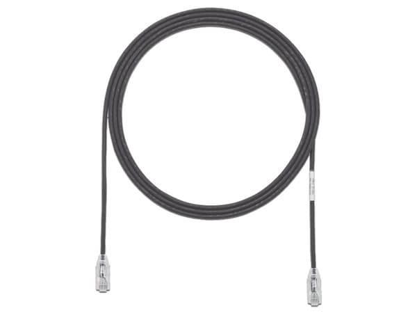 Cable de Red Panduit Cat6 UTP, de Diámetro Reducido, 0.9m. Color Negro