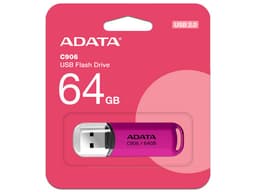 Unidad Flash USB 2.0 ADATA C906 de 64GB. Color Rosa. - imagen 3