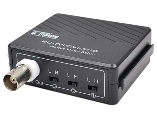 Transceptor de Video Epcom TT4501R de Hasta 400m de Alcance, Resolucion Hasta 2MP, HD-TVI/CVI/AHD/CVBS, Color Negro.