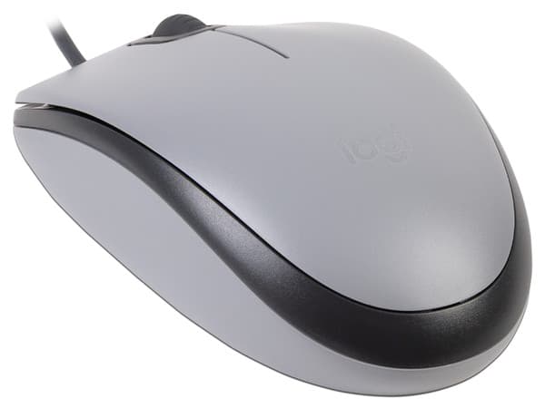 Mouse Óptico Logitech M110, USB, Color Gris.