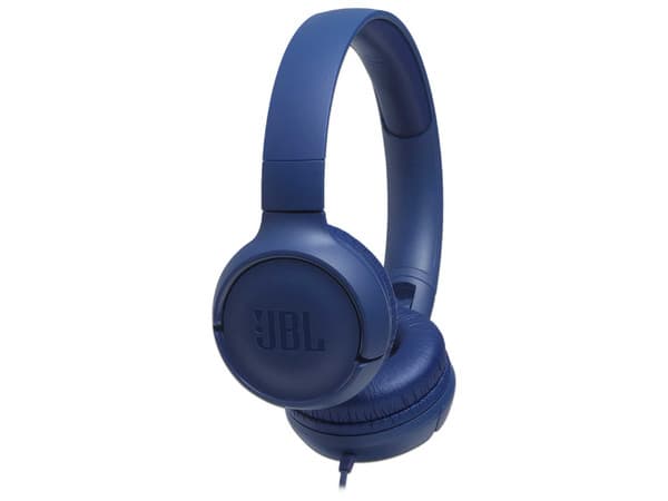 Audífonos Tipo Diadema JBL TUNE 500, Respuesta de Frecuencia 20Hz - 20kHz, 3.5mm, Color Azul.
