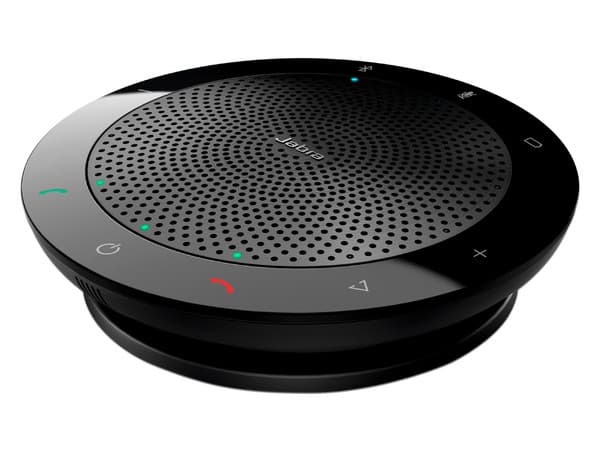 Bocina Inalámbrica para Conferencias Jabra Speak 510MS, Micrófono Integrado, Color Negro.