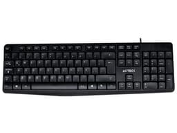 Teclado y Mouse óptico Acteck Combo AC-928984, USB. Color negro - imagen 3