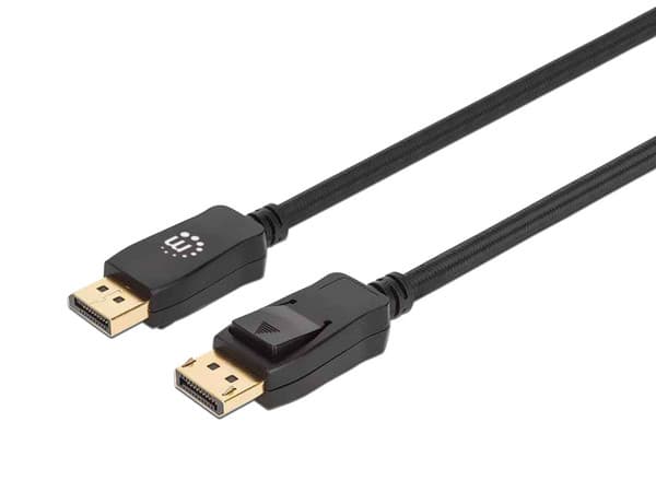 Cable de Video Manhattan, DisplayPort (M-M), 2m.