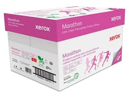 Caja de Papel Bond Xerox Color Blanco Tamaño Carta Marathon, Caja con 10 Paquetes de 500 Hojas c/u, Blancura 99%, 70G/M2 - imagen 1