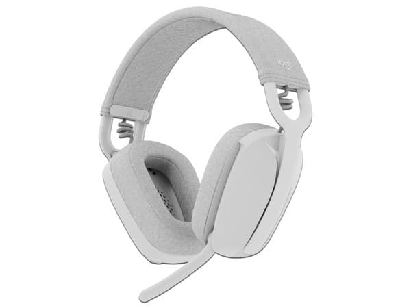 Audífonos con Micrófono Logitech Zone Vibe 100, respuesta de frecuencia 20Hz-2000Hz, Bluetooth. Color Blanco