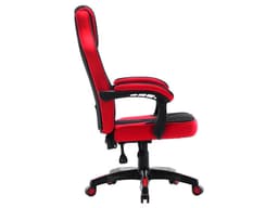 Silla Gamer Vorago Start The Game CGC301-RD, respaldo reclinable, soporta hasta 120kg, ruedas ABS 60mm. Color Rojo. - imagen 3