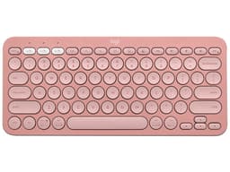 Teclado Inalambrico Compacto Logitech PEBBLE KEYS 2 K380S, Bluetooth. Color Rosa. (Versión en Inglés) - imagen 1