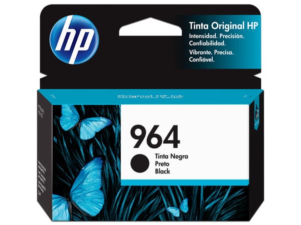 Cartucho de Tinta HP 964 Negro, Modelo: 3JA53AL.