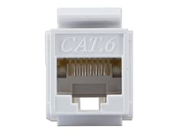 Conector RJ45 Categoria 6, Vertical, Color Blanco. - imagen 2