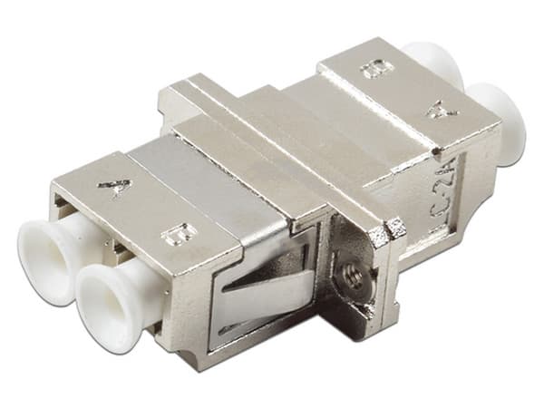 Módulo Acoplador LinkedPro LP-FOAD-6138 de Fibra Óptica Duplex LC/PC a LC/PC.