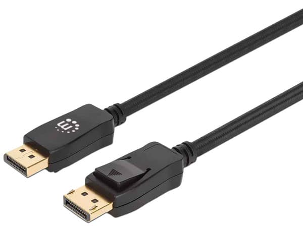 Cable de Video Manhattan DisplayPort, 8K, 4K, 3m.