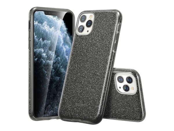 Funda ESR Glitter para iPhone 11 Pro. Color Negro.