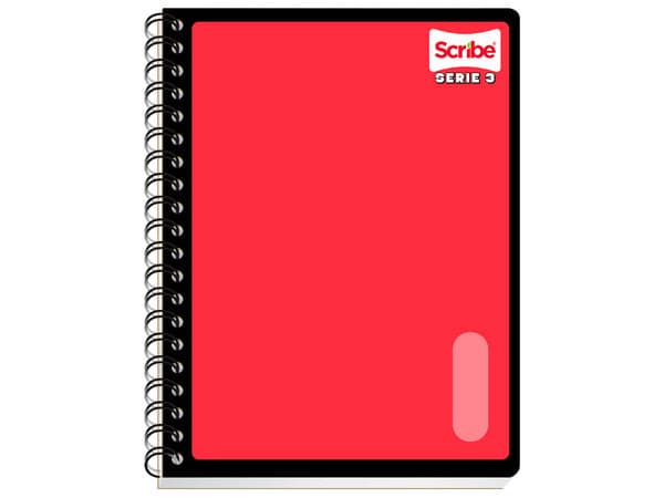 Cuaderno Profesional Scribe Serie III Raya 100 Hojas (Modelo 9650) está diseñado para ofrecer una experiencia de escritura cómoda y eficiente.